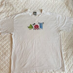 Men’s Gold brick “getting in shape” tee